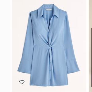 Abercrombie & Fitch Light Blue Dress -medium tall